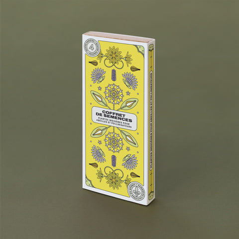 Plantes indigènes pour abeilles et pollinisateurs - Coffret de semences