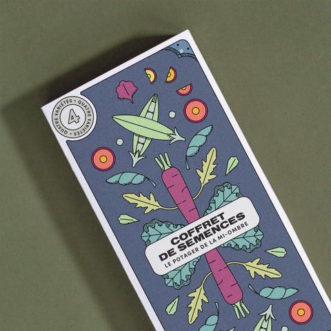 Le potager de la mi - ombre - Collection de semences ancestrales - Le nutritionniste urbain