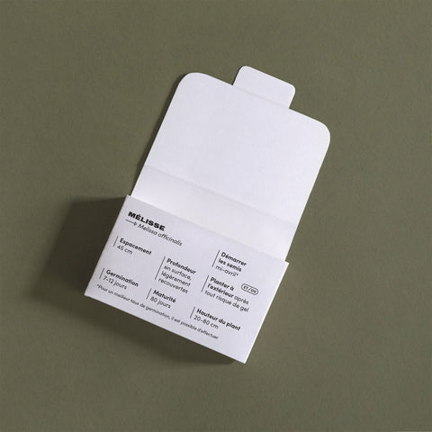 Tisanes - Coffret de semences - Le nutritionniste urbain