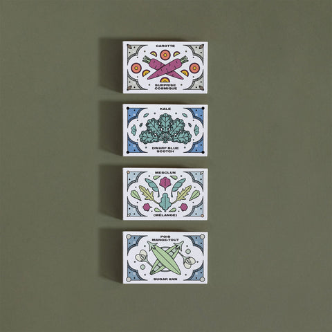 Le potager de la mi - ombre - Collection de semences ancestrales - Le nutritionniste urbain