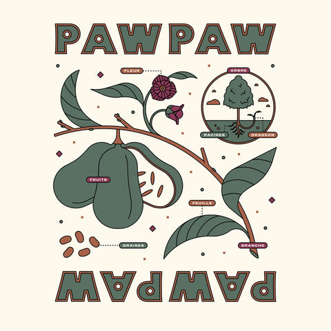Pawpaw - T-Shirt - Le nutritionniste urbain
