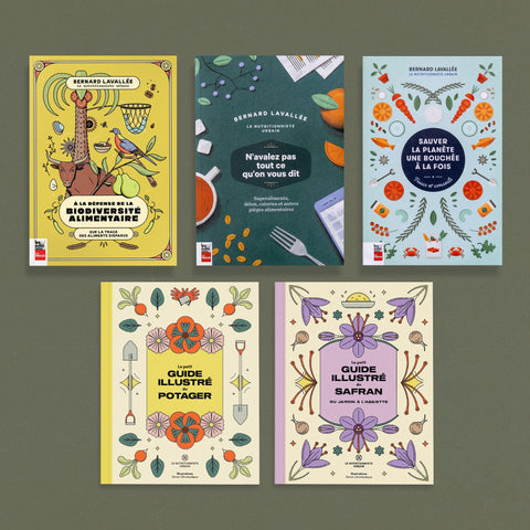 La collection complète des livres de Bernard Lavallée (5 livres!) - Le nutritionniste urbain